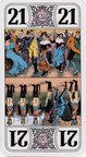 Carta Mundi Versailles Tarot trump 21